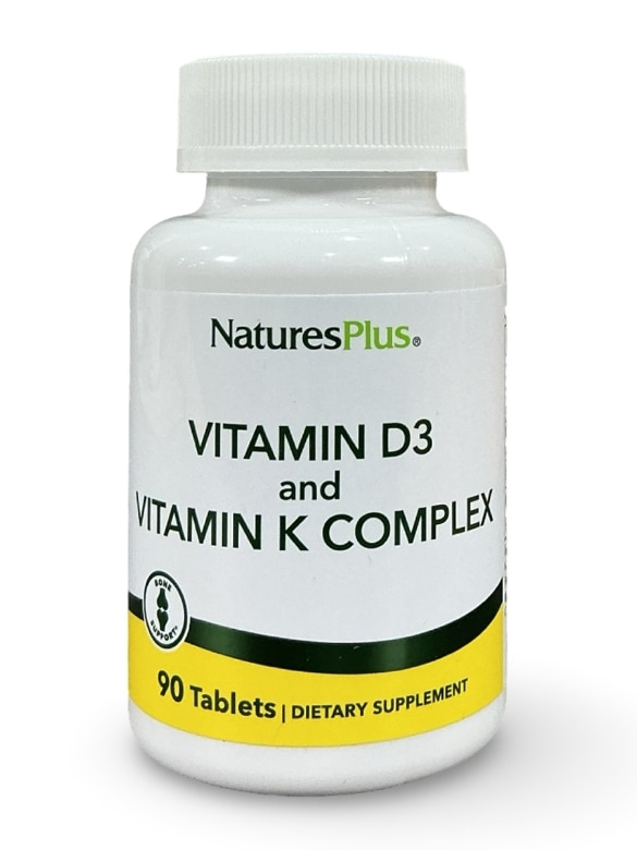 Vitamin D3 and Vitamin K Complex - 90 Tablets