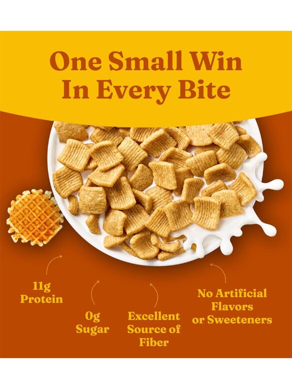 Keto Friendly Cereal - Maple Waffle Flavor - 9 oz (255 Grams) - Alternate View 4