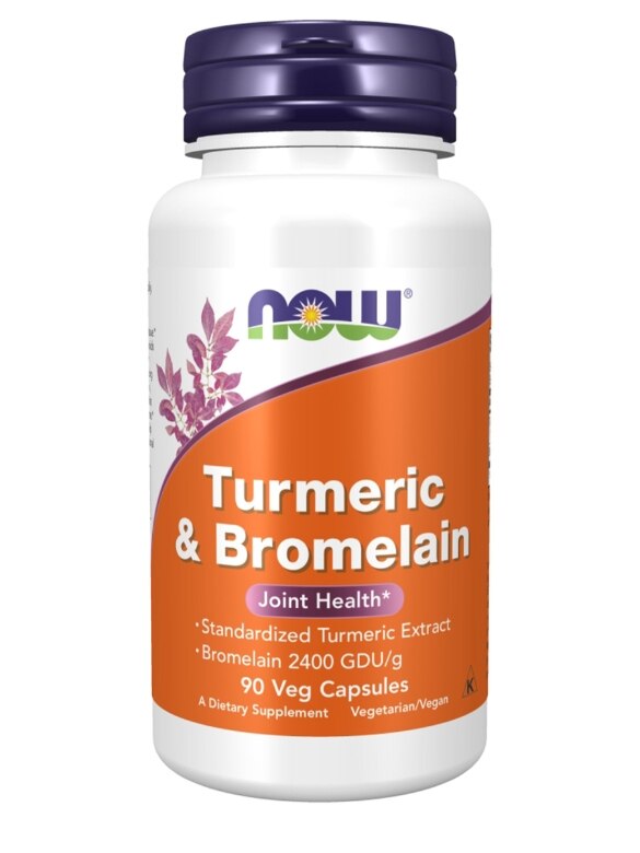 Turmeric & Bromelain - 90 Vegetarian Capsules