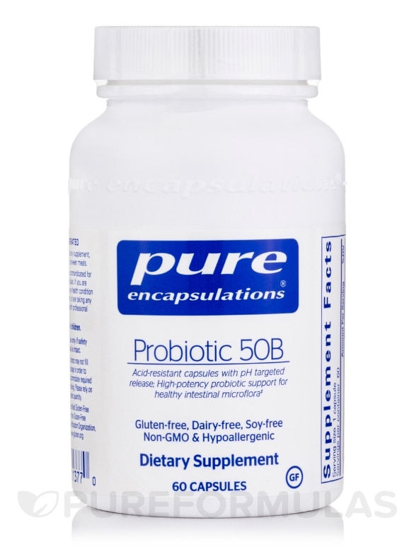 Probiotic 50B (soy and dairy free) - 60 Capsules