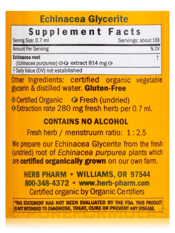 Echinacea Alcohol-Free - 4 fl. oz (120 ml) - Alternate View 3