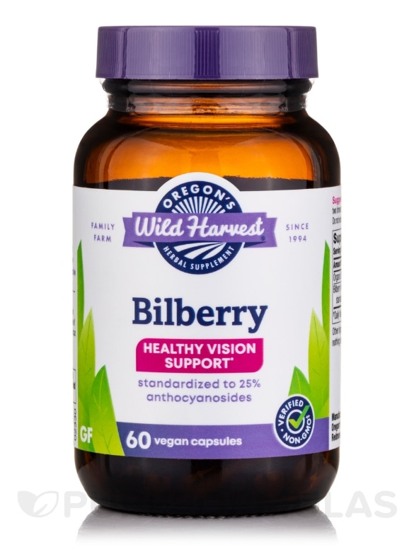 Bilberry - 60 Capsules