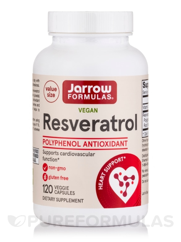 Resveratrol 100 - 120 Vegetarian Capsules
