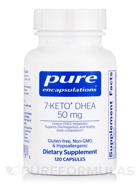 7-Keto® DHEA 50 mg - 120 Capsules