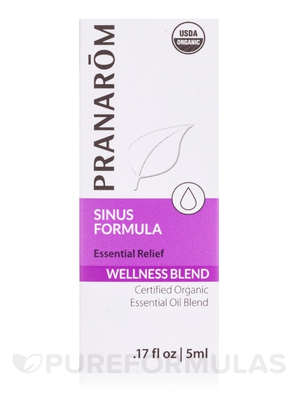 Wellness Blend - Organic Sinus Formula Essential Oil Blend - 0.17 fl. oz (5 ml) - Alternate View 5