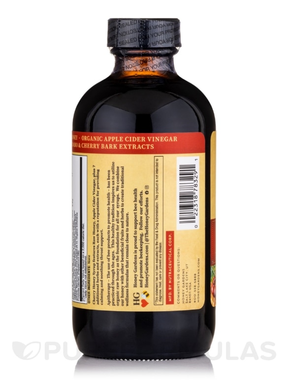 Cherry & Honey Soothing Throat Syrup - 8 fl. oz (236 ml) - Alternate View 2
