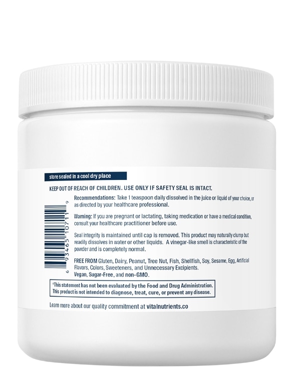 Acetyl L-Carnitine Powder - 3.53 oz (100 Grams) - Alternate View 2