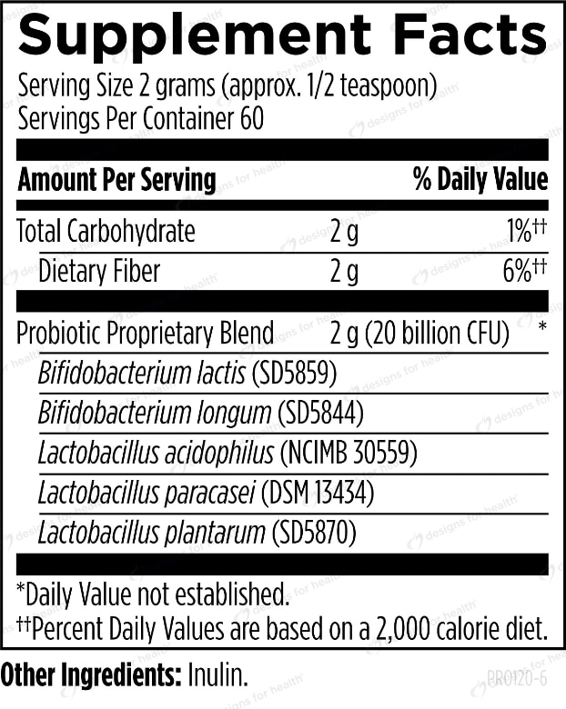 Probiotic Synergy™ Powder - 4.2 oz (120 Grams) - Alternate View 1