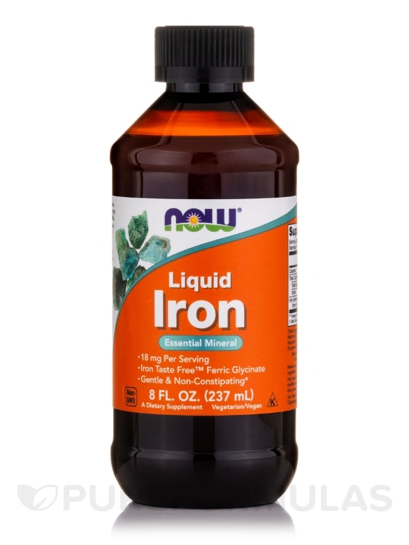 Liquid Iron 18 mg - 8 fl. oz (237 ml)