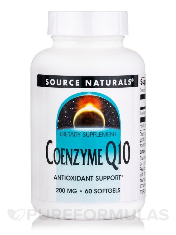 Co-Q10 200 mg - 60 Softgels