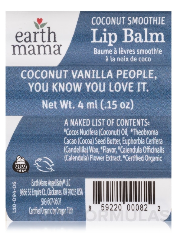 Coconut Smoothie Lip Balm - 0.15 oz (4 ml) - Alternate View 5