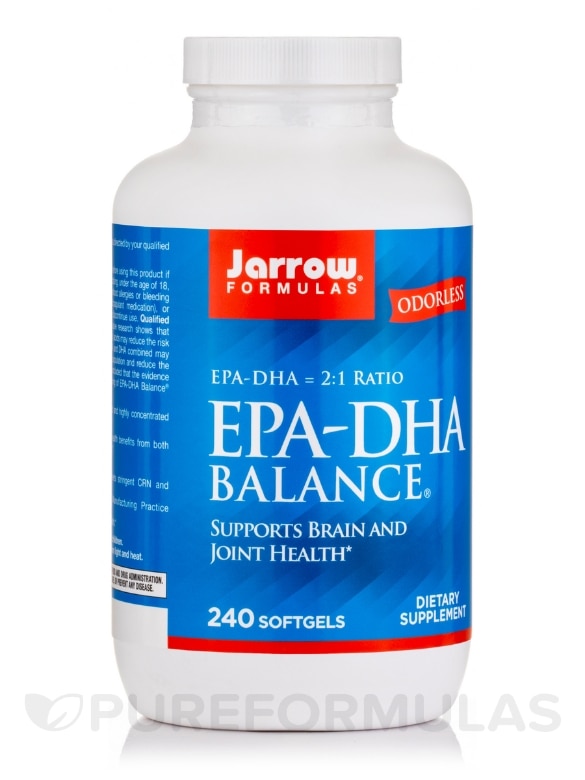 EPA-DHA Balance 600 mg - 240 Softgels