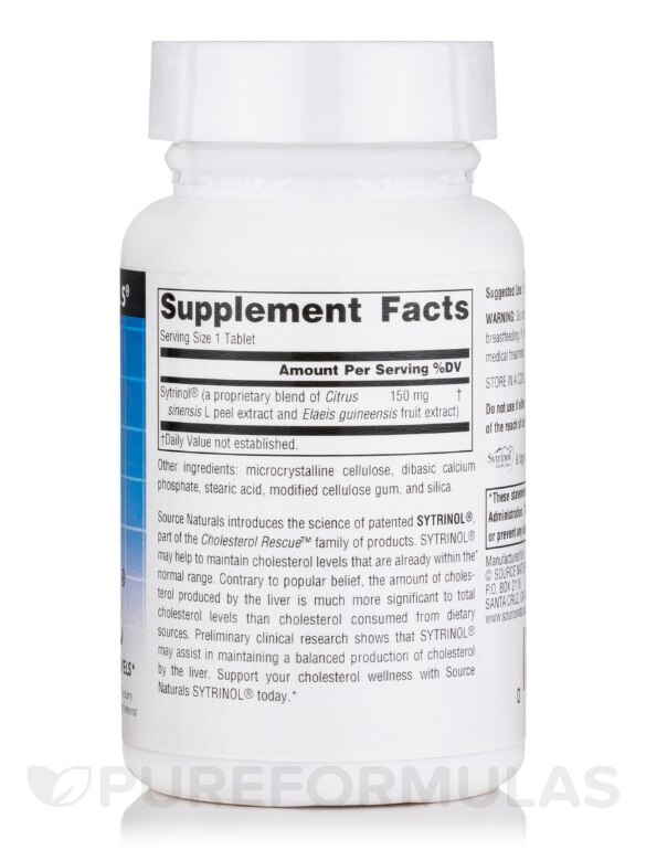 Sytrinol® 150 mg - 60 Tablets - Alternate View 1