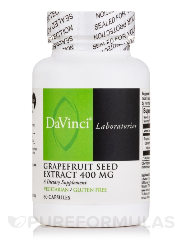 Grapefruit Seed Extract 400 mg - 60 Capsules
