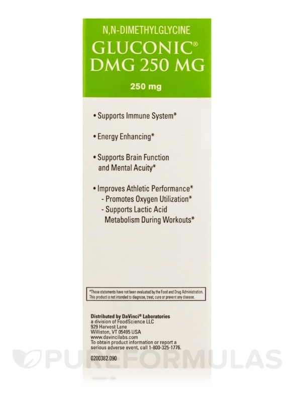 Gluconic® DMG 250 mg - 90 Tablets - Alternate View 6