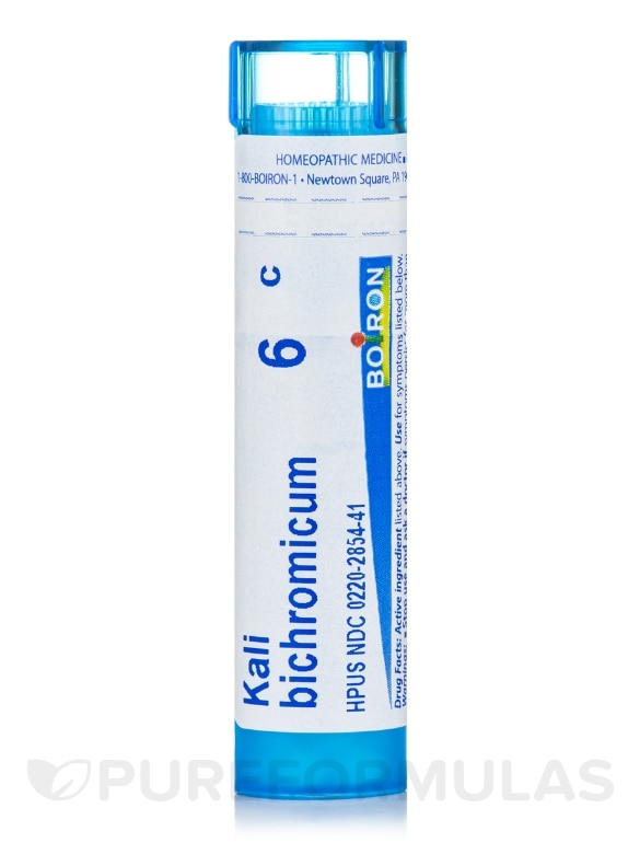 Kali bichromicum 6c - 1 Tube (approx. 80 pellets)
