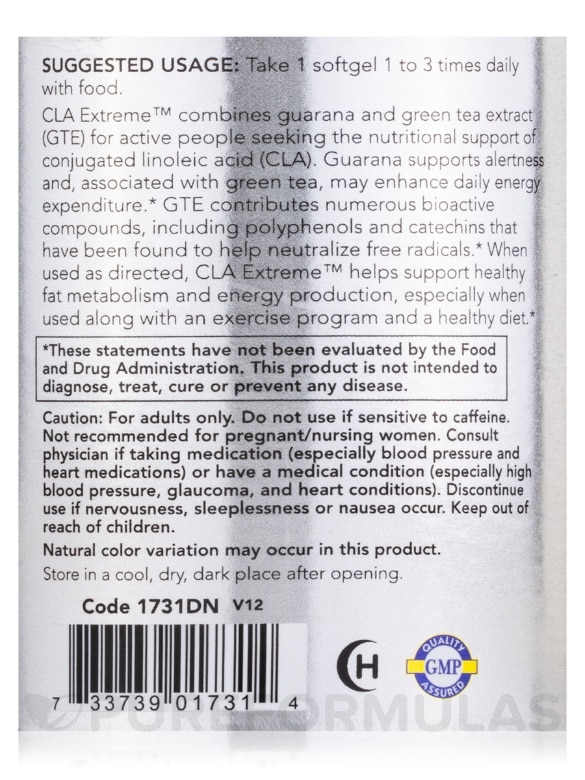 NOW® Sports - CLA Extreme™ - 90 Softgels - Alternate View 4