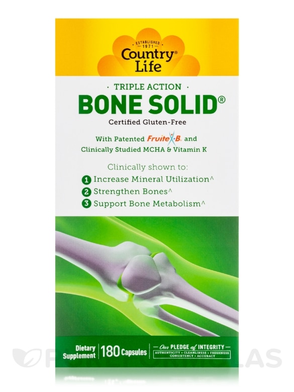 Bone Solid® - 180 Capsules - Alternate View 3