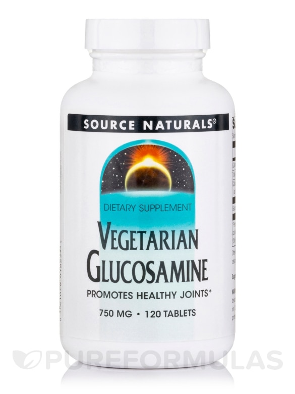 Vegetarian Glucosamine 750 mg - 120 Tablets
