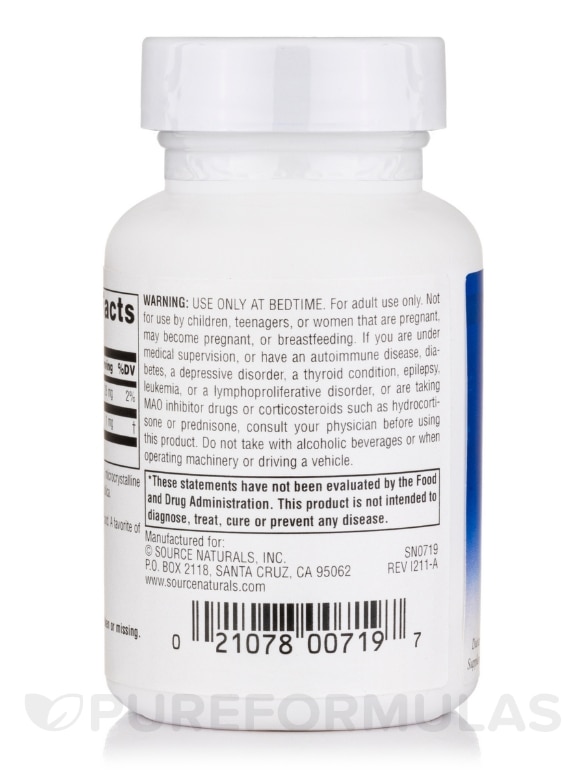 Sleep Science® Melatonin 1 mg - 100 Tablets - Alternate View 2
