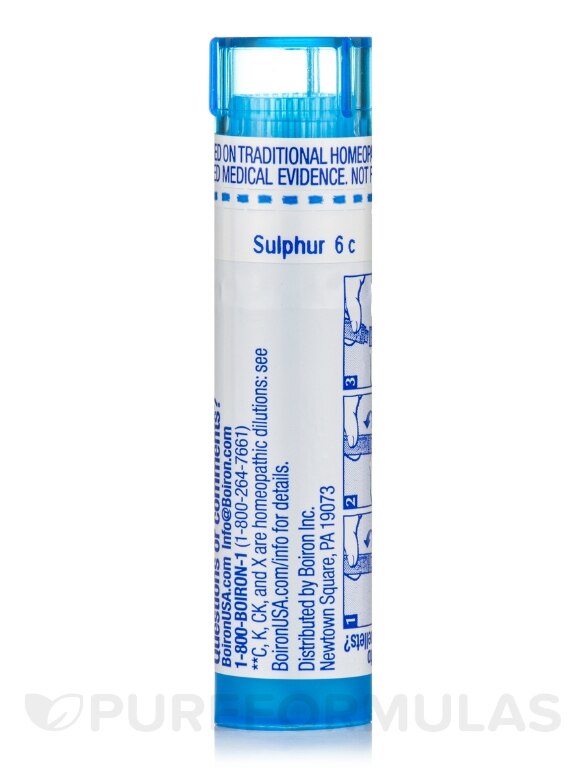 Sulphur 6c - 1 Tube (approx. 80 pellets) - Alternate View 4