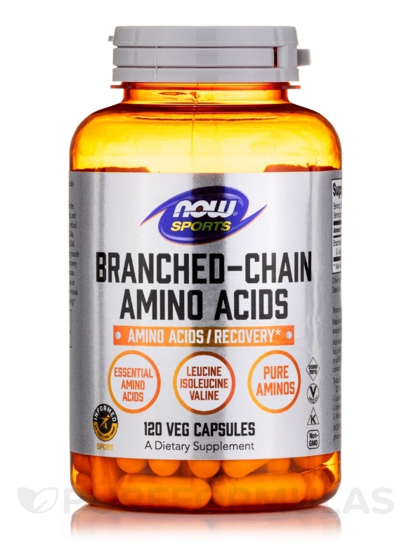 NOW® Sports - Branched Chain Amino Acids - 120 Veg Capsules