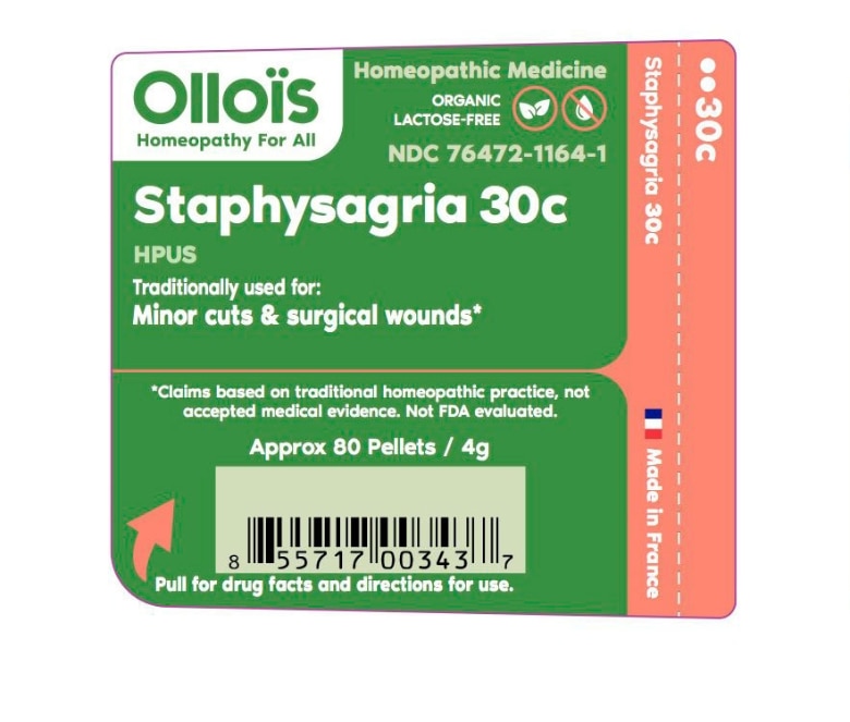  Lactose-Free Staphysagria 30c - 80 Pellets