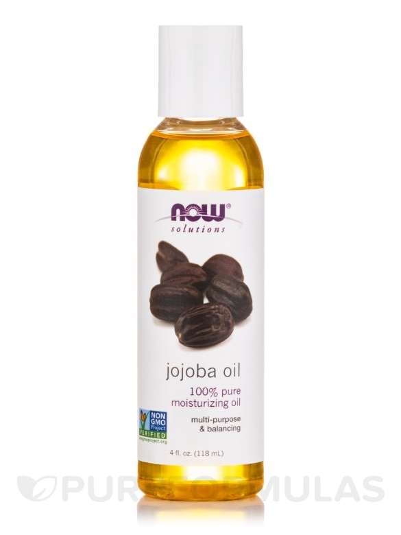 NOW® Solutions - Jojoba Oil (100% Pure) - 4 fl. oz (118 ml)