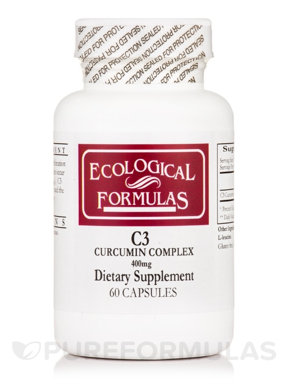 C3 Curcumin Complex 400 mg - 60 Capsules