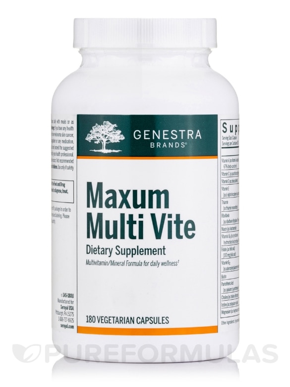 Maxum Multi Vite - 180 Vegetarian Capsules