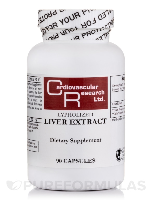Liver Extract - 90 Capsules