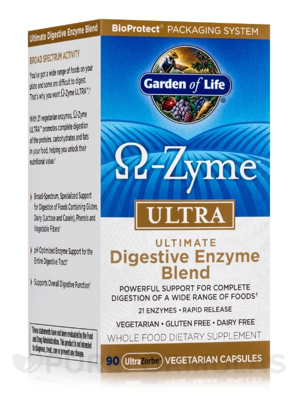Omega-Zyme Ultra - 90 Vegetarian Capsules