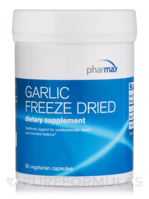 Garlic Freeze Dried - 90 Vegetable Capsules