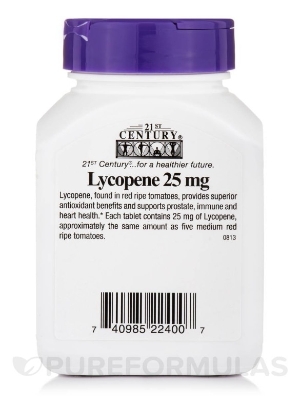 Lycopene 25 mg - 60 Tablets - Alternate View 2