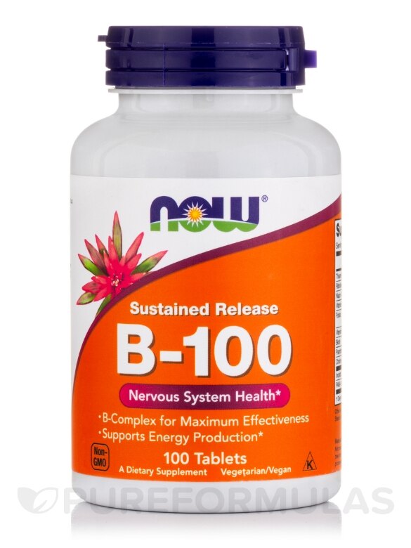 B-100 (Sustained Release) - 100 Tablets