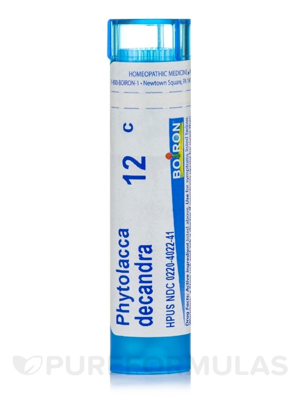 Phytolacca Decandra 12c - 1 Tube (approx. 80 pellets)