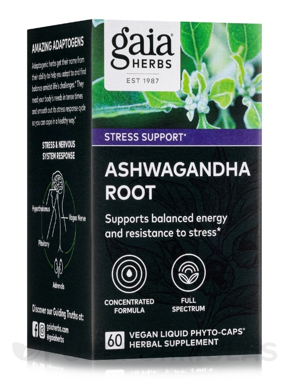 Ashwagandha Root - 60 Vegan Liquid Phyto-Caps®