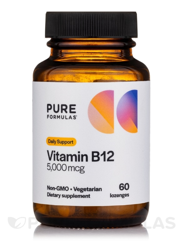 Vitamin B12 5000 mcg - 60 Lozenges