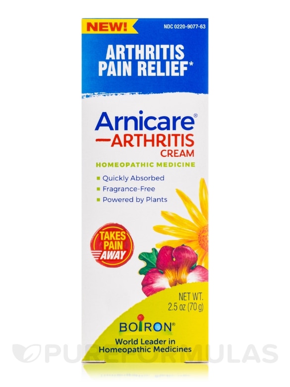 Arnicare® Arthritis Cream (Arthritis Pain Relief) - 2.5 oz (70 Grams) - Alternate View 3