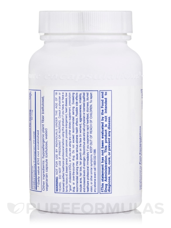 Pregnenolone 10 mg - 180 Capsules - Alternate View 2