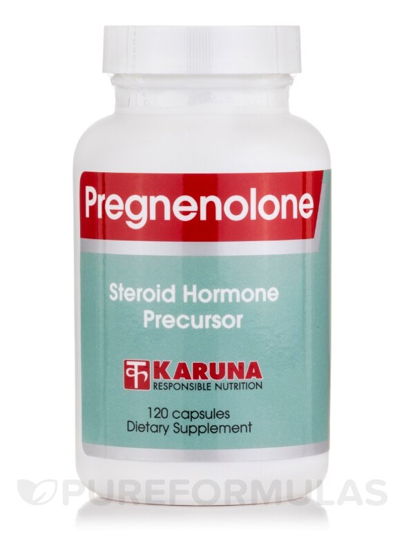 Pregnenolone Steroid Hormone Precursor - 120 Capsules