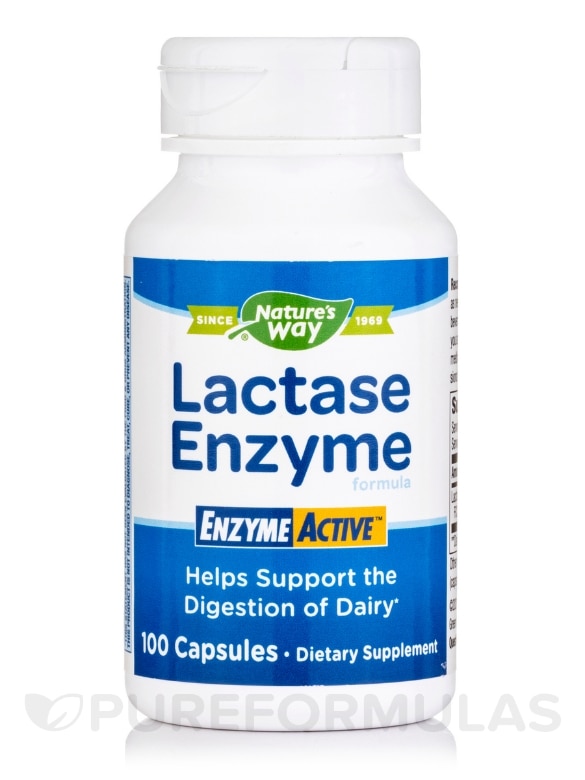 Lactase Enzyme Formula - 100 Capsules