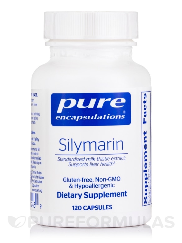 Silymarin (Milk Thistle Extract) - 120 Capsules