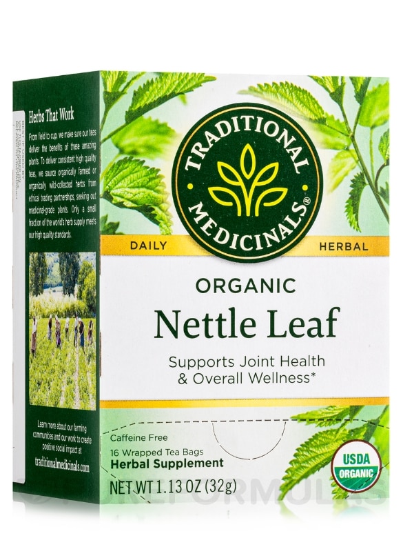 Organic Nettle Leaf Tea - 16 Tea Bags