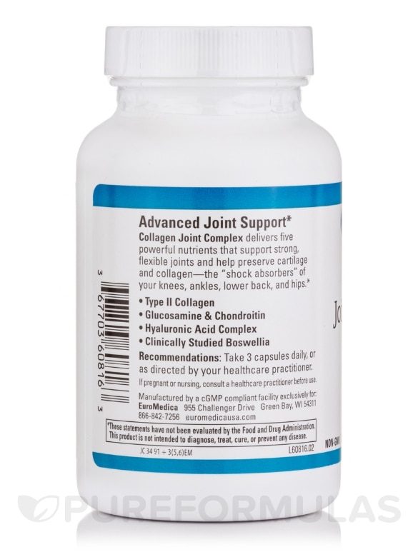 Collagen Joint Complex - 60 Capsules - Alternate View 3
