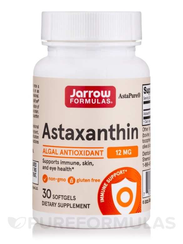 Astaxanthin 12 mg - 30 Softgels