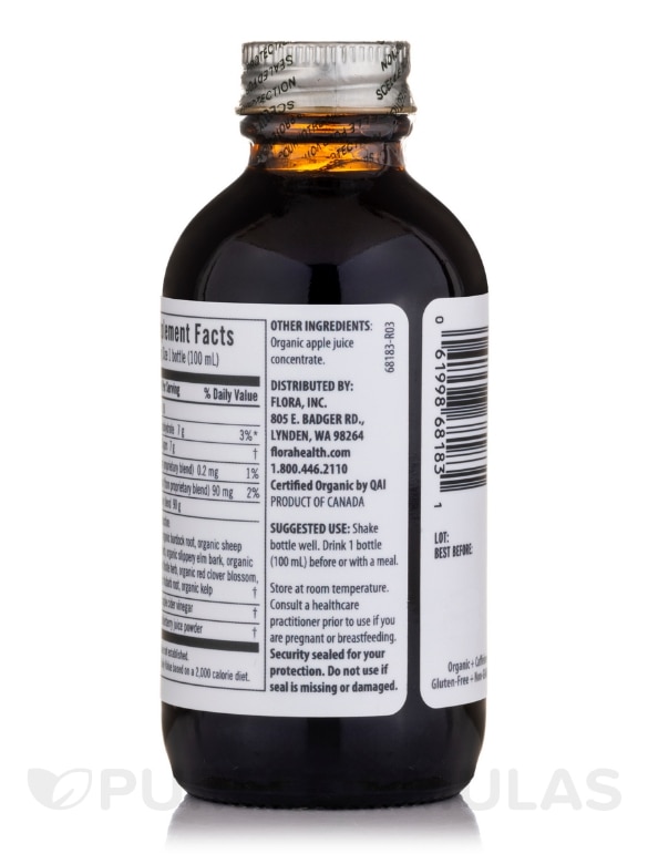 Apple Cider Vinegar - Elderberry - 3.3 fl. oz (100 ml) - Alternate View 2