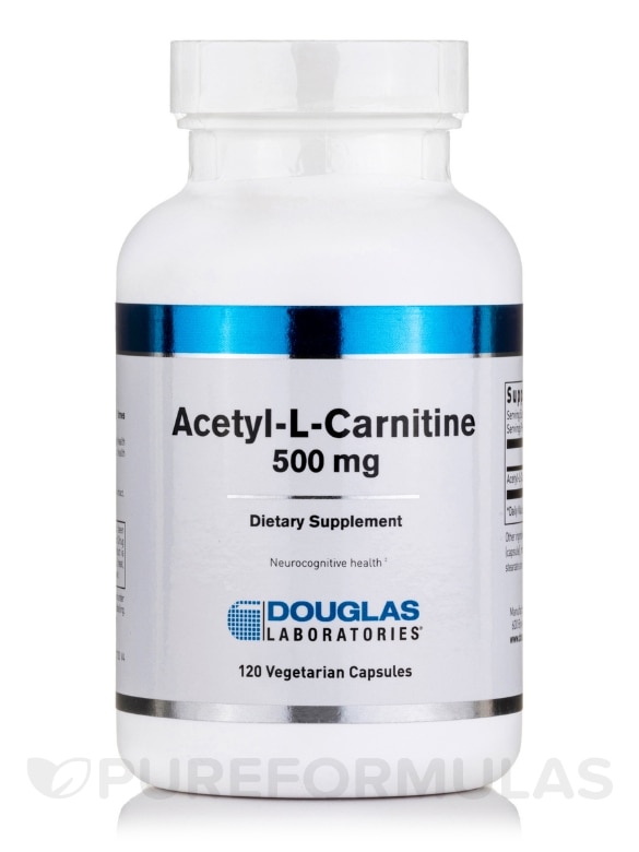 Acetyl-L-Carnitine 500 mg - 120 Capsules