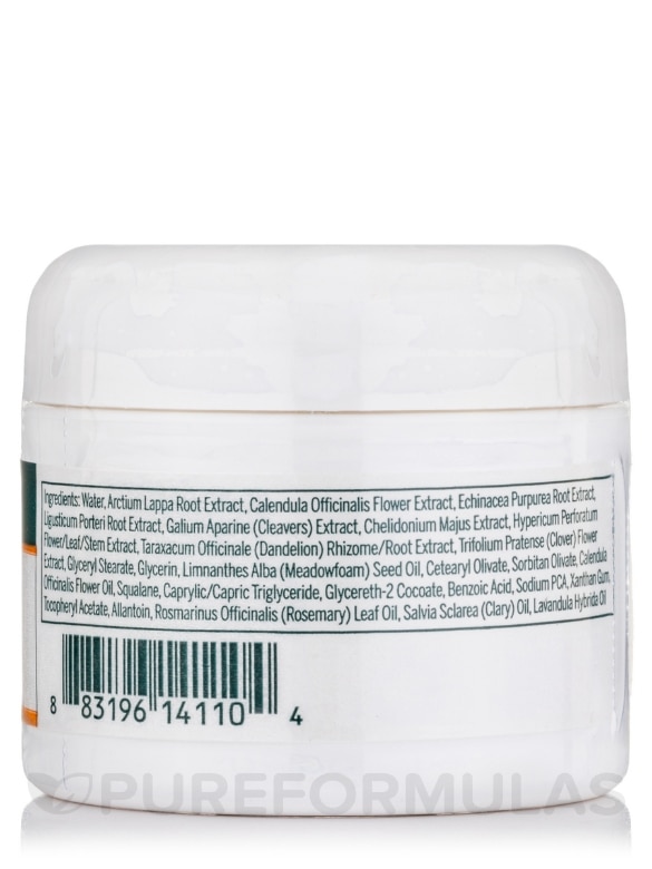 Cleavers Cream Herbal Moisturizer (formerly Lymphagen Cream) - 2 oz (56 Grams) - Alternate View 1