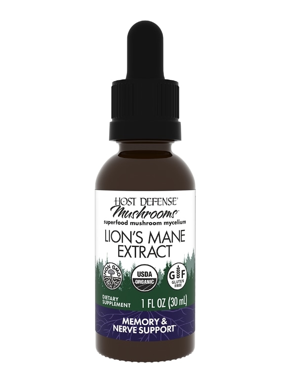Organic Lion's Mane Extract - 1 fl. oz (30 ml) - Alternate View 6